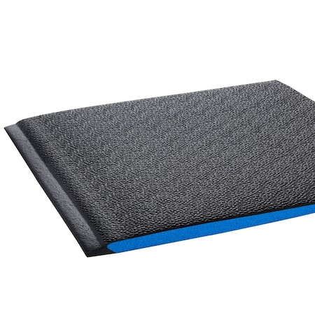 Crown Matting Technologies Antifatigue Mat, 75 ft. L x 4 ft. W, Black WBR0048KP-75